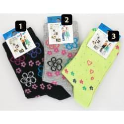 Design Socks dětské ponožky kytičky 2
