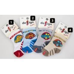 Design Socks dětské ponožky autíčko